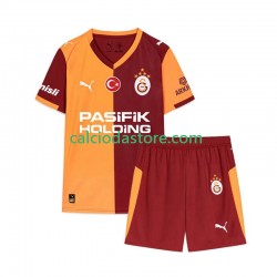 Maglia Galatasaray Gara Home Completo Bambino 2-13 Anni 2025-2026 MC