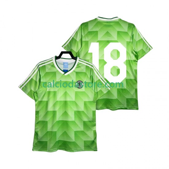 Maglia Germania 18 1990 Retro Gara Away Uomo MC Maglia Germania 18 1990 Retro Gara Away Uomo MC