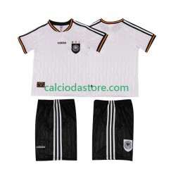 Maglia Germania 1996 Retro Gara Home Completo Bambino 2-13 Anni MC