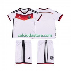 Maglia Germania 2014 Retro Gara Home Completo Bambino 2-13 Anni MC