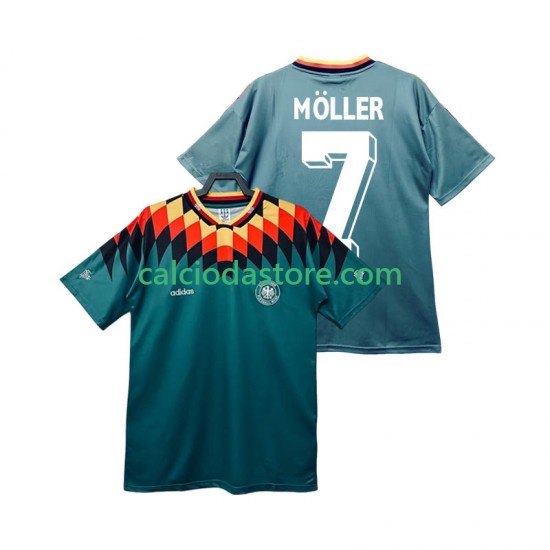 Maglia Germania MOLLER 7 Retro Gara Away Uomo 1994 MC Maglia Germania MOLLER 7 Retro Gara Away Uomo 1994 MC