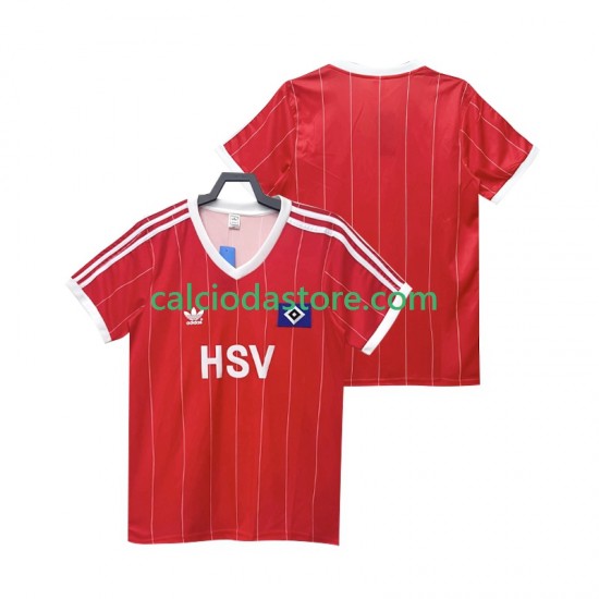 Maglia Hamburger SV 1983 1984 Retro Gara Away Uomo MC