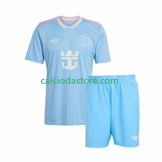Maglia Inter Miami Gara Terza Completo Bambino 2-13 Anni 2025-2026 MC