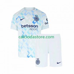 Maglia Inter Milan Gara Away Completo Bambino 2-13 Anni 2025-2026 MC
