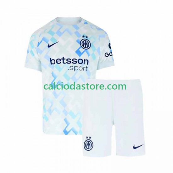 Maglia Inter Milan Gara Away Completo Bambino 2-13 Anni 2025-2026 MC
