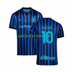 Maglia Inter Milan Lautaro Martinez 10 Gara Home Uomo 2025-2026 MC