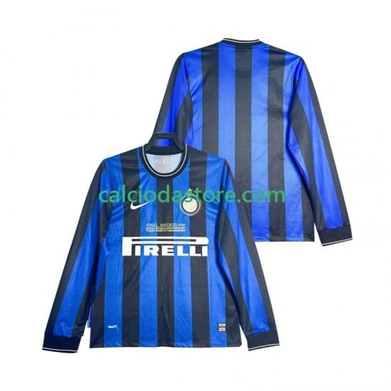 Maglia Inter Milan 2009 Retro Gara Home Uomo 2010 ML Maglia Inter Milan 2009 Retro Gara Home Uomo 2010 ML