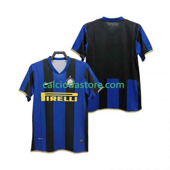 Maglia Inter Milan Champions League 2009 Retro Gara Home Uomo 2008 MC Maglia Inter Milan Champions League 2009 Retro Gara Home Uomo 2008 MC