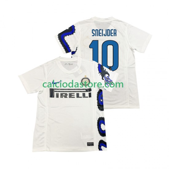Maglia Inter Milan SNEIJDER 10 Retro Gara Away Uomo 2011 2010 MC