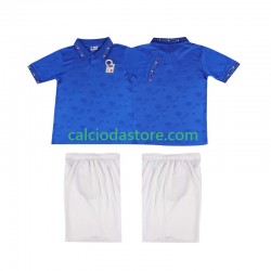 Maglia Italia Retro Gara Home Completo Bambino 2-13 Anni 1994 MC