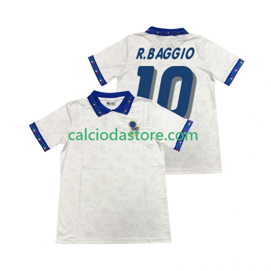 Maglia Italia Roberto Baggio 10 Retro Gara Away Uomo 1994 MC