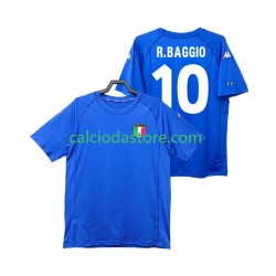 Maglia Italia Roberto Baggio 10 2000 Retro Gara Home Uomo MC