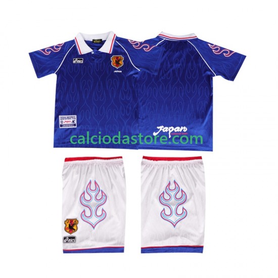 Maglia Giappone Retro Gara Home Completo Bambino 2-13 Anni 1998 MC