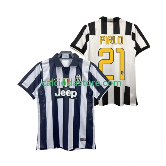 Maglia Juventus Andrea Pirlo 21 2014 2015 Retro Gara Home Uomo MC