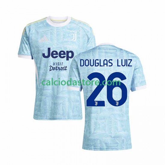 Maglia Juventus Douglas Luiz 26 Gara Away Uomo 2025-2026 MC Maglia Juventus Douglas Luiz 26 Gara Away Uomo 2025-2026 MC
