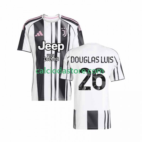 Maglia Juventus Douglas Luiz 26 Gara Home Uomo 2025-2026 MC