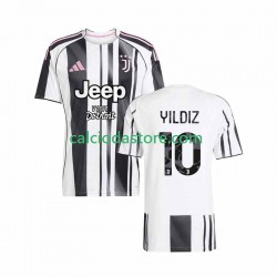 Maglia Juventus Kenan Yildiz 10 Gara Home Uomo 2025-2026 MC