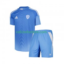 Maglia Portiere Leeds United Gara Home Completo Bambino 2-13 Anni 2025-2026 MC