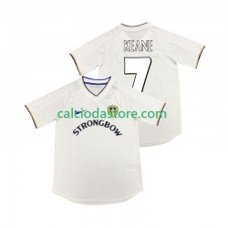Maglia Leeds United KEANE 7 2000 2001 Retro Gara Home Uomo MC