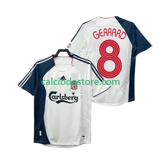 Maglia Liverpool GERRARD 8 Retro Gara Away Uomo 2008 2006 MC