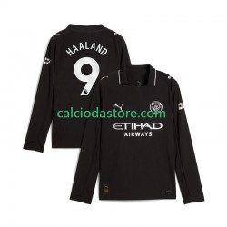 Maglia Manchester City Erling Haaland 9 Gara Away Uomo 2025-2026 ML