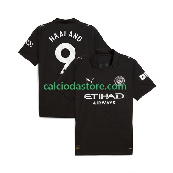 Maglia Manchester City Erling Haaland 9 Gara Away Uomo 2025-2026 MC