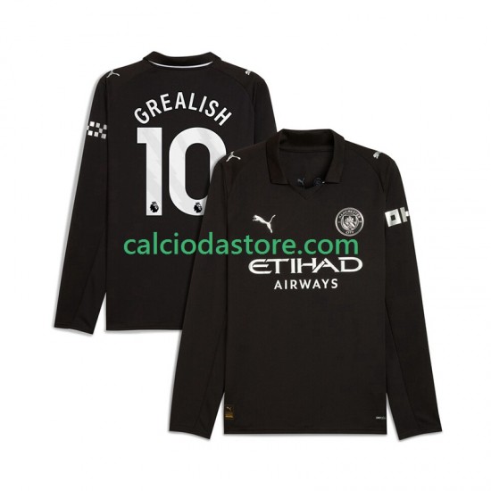 Maglia Manchester City Jack Grealish 10 Gara Away Uomo 2025-2026 ML