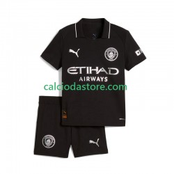 Maglia Manchester City Gara Away Completo Bambino 2-13 Anni 2025-2026 MC