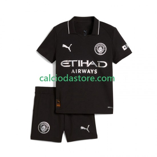 Maglia Manchester City Gara Away Completo Bambino 2-13 Anni 2025-2026 MC Maglia Manchester City Gara Away Completo Bambino 2-13 Anni 2025-2026 MC