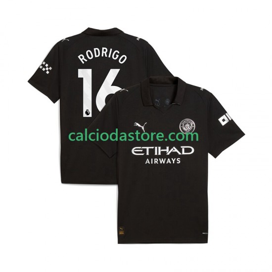 Maglia Manchester City Rodrigo Hernandez 16 Gara Away Uomo 2025-2026 MC