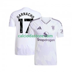 Maglia Manchester United Alejandro Garnacho 17 Gara Away Uomo 2025-2026 MC
