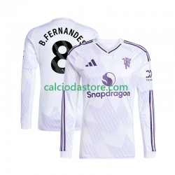 Maglia Manchester United Bruno Fernandes 8 Gara Away Uomo 2025-2026 ML