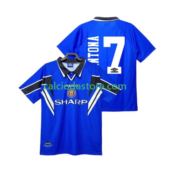 Maglia Manchester United CANTONA 7 1996 Retro Gara Terza Uomo 1998 MC Maglia Manchester United CANTONA 7 1996 Retro Gara Terza Uomo 1998 MC