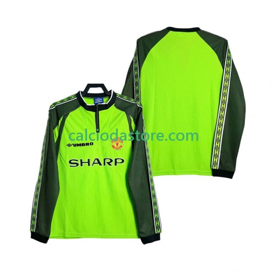 Maglia Portiere Manchester United 2000 Retro Gara Home Uomo 1998 ML Maglia Portiere Manchester United 2000 Retro Gara Home Uomo 1998 ML
