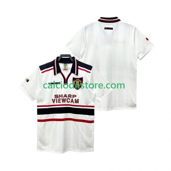 Maglia Manchester United Retro Gara Away Uomo 1998 1999 MC