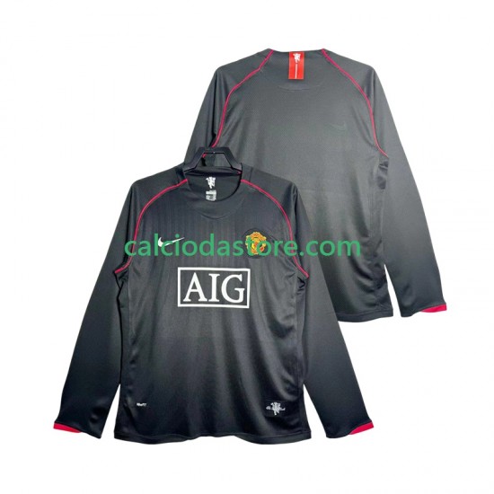 Maglia Manchester United 2007 Retro Gara Away Uomo 2008 ML