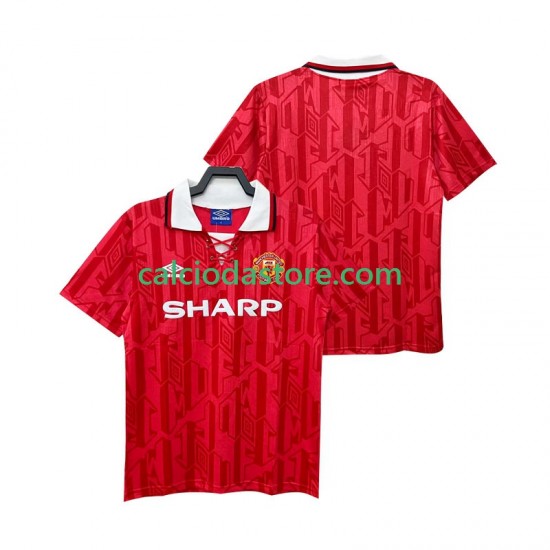 Maglia Manchester United 1992 Retro Gara Home Uomo 1994 MC Maglia Manchester United 1992 Retro Gara Home Uomo 1994 MC