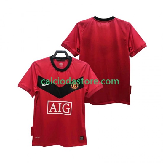 Maglia Manchester United 2009 Retro Gara Home Uomo 2010 MC Maglia Manchester United 2009 Retro Gara Home Uomo 2010 MC