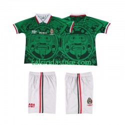 Maglia Messico Retro Gara Home Completo Bambino 2-13 Anni 1998 MC