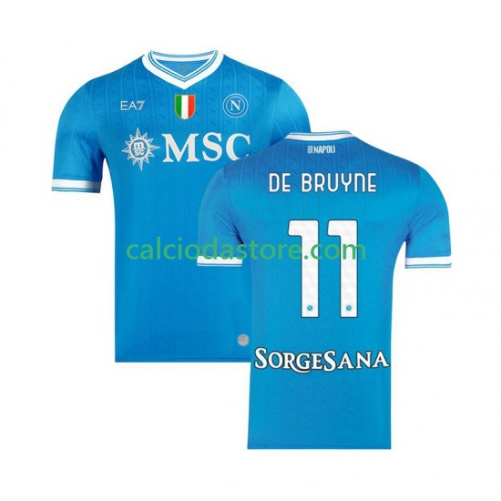 Maglia Napoli Kevin De Bruyne 11 Gara Home Uomo 2025-2026 MC