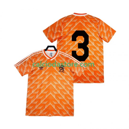 Maglia Paesi Bassi 3 1988 Retro Gara Home Uomo MC Maglia Paesi Bassi 3 1988 Retro Gara Home Uomo MC