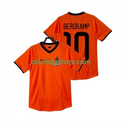Maglia Paesi Bassi BERGKAMP 10 2000 Retro Gara Home Uomo MC
