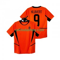 Maglia Paesi Bassi KLUIVERT 9 Retro Gara Home Uomo 2002 MC