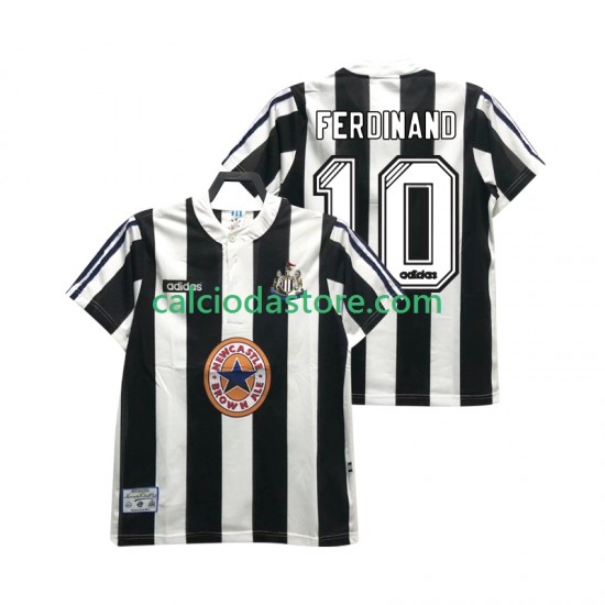 Maglia Newcastle United FERDINANE 10 1995 1997 Retro Gara Home Uomo MC