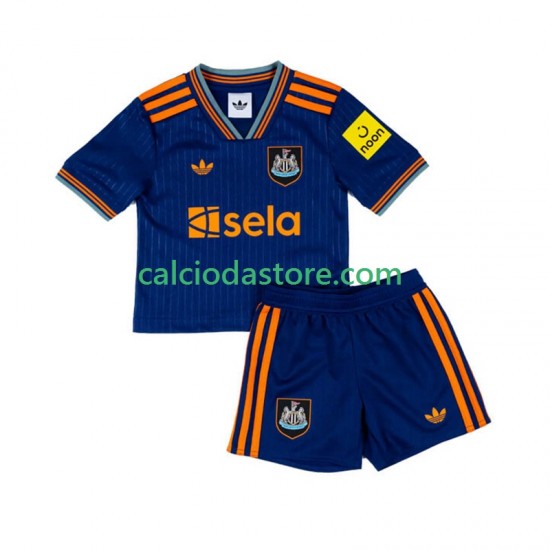 Maglia Newcastle United Gara Terza Completo Bambino 2-13 Anni 2025-2026 MC Maglia Newcastle United Gara Terza Completo Bambino 2-13 Anni 2025-2026 MC