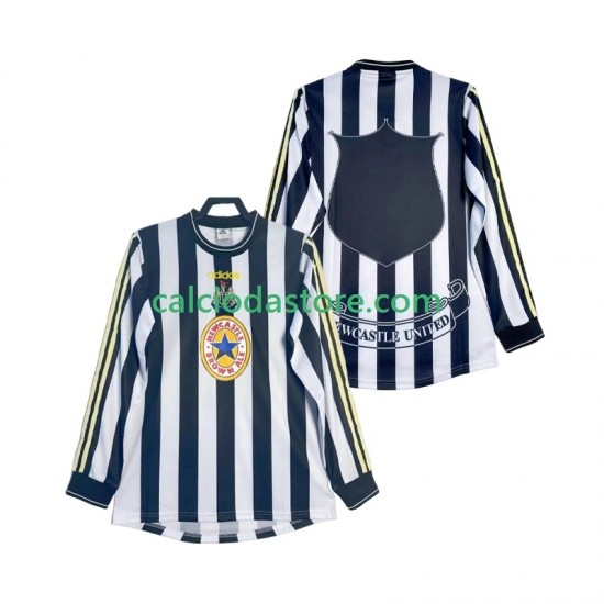 Maglia Newcastle United 1997 Retro Gara Home Uomo 1999 ML Maglia Newcastle United 1997 Retro Gara Home Uomo 1999 ML