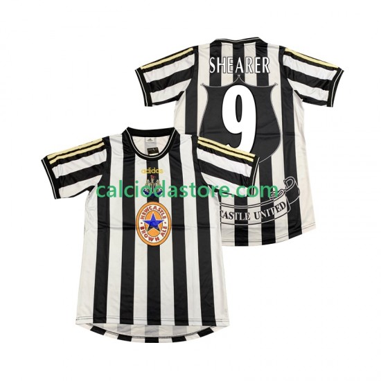 Maglia Newcastle United SHEARER 9 1997 Retro Gara Home Uomo 1999 MC