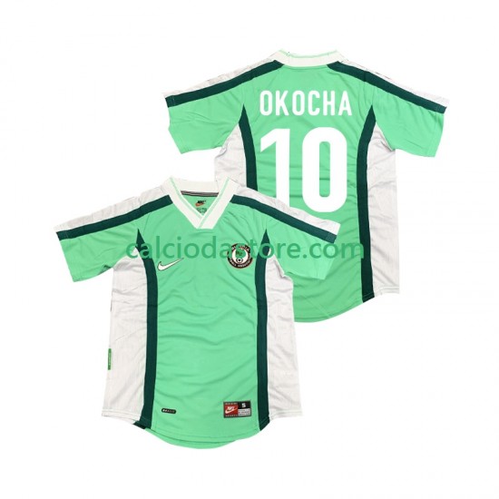 Maglia Nigeria OKOCHA 10 Retro Gara Home Uomo 1998 MC