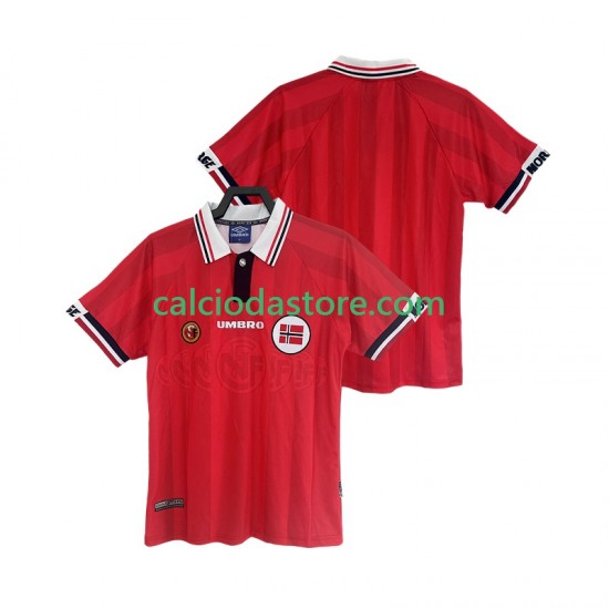 Maglia Norvegia Retro Gara Home Uomo 1998 MC Maglia Norvegia Retro Gara Home Uomo 1998 MC