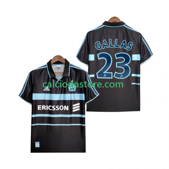 Maglia Olympique de Marseille Gallas 23 2000 Retro Gara Terza Uomo 1999 MC Maglia Olympique de Marseille Gallas 23 2000 Retro Gara Terza Uomo 1999 MC
